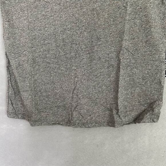 Revolve Michael Lauren Tank Top Women Sz Small Geometric Cut-Out Raw Edge USA - Picture 6 of 14